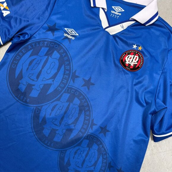 Umbro Clube Atletico Paranaense Brazil Soccer Jersey Football Kit Medium - Picture 3 of 12